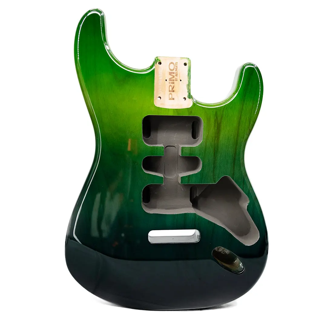 PRiMO Alder Replacement Strat Body with Pickups - Dragonfly, for Stratocaster Shape Guitars & Gear Accessories