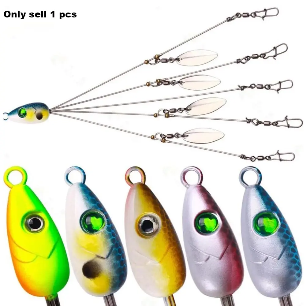 5 Arms Alabama Umbrella Rig Fishing Lure, 1 Count Tripod Bass Bait, Metal Willow Blade Multi-lure Rig, Fishing Tackle, Fishing Accessories - TikTok Shop 5 Arms Alabama Umbrella Rig Fishing Lure, 1 Count Tripod Bass Bait, Metal Willow Blade Multi-lure Rig, Fishing Tackle, Fishing Accessories - TikTok Shop
