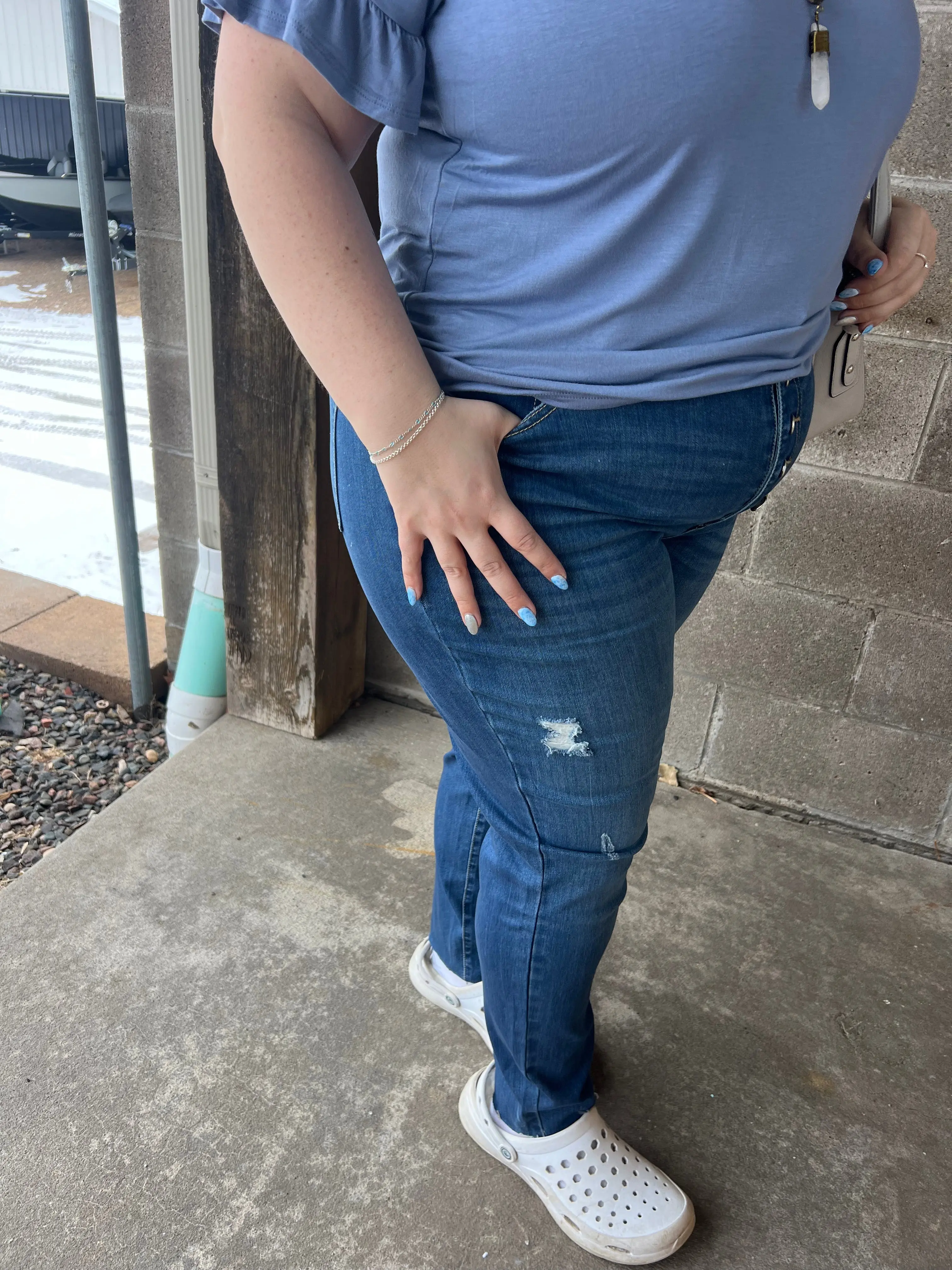 Artemis High Rise Skinny Jeans