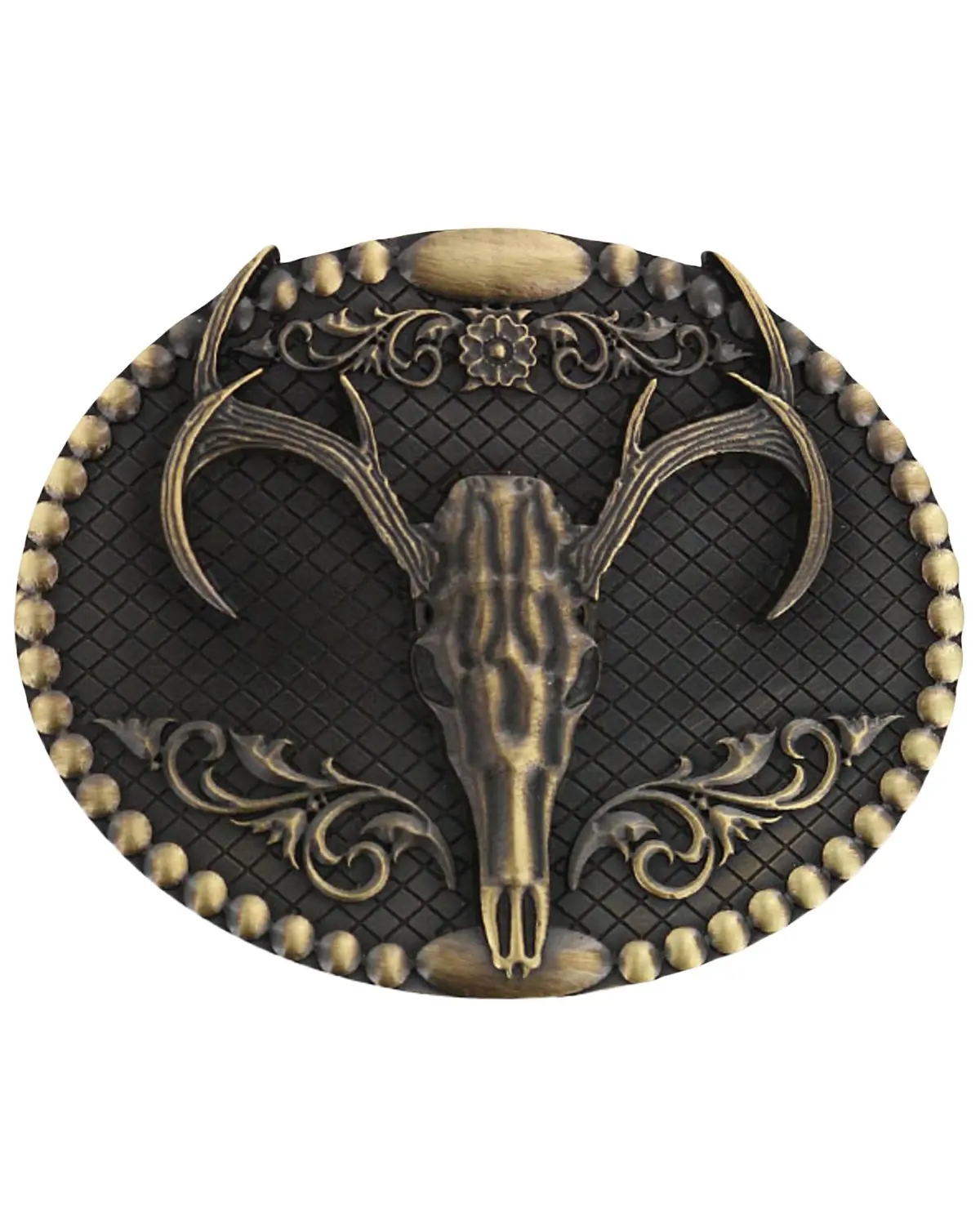 Cody James Men's Men'S Deer Skull Belt Buckle - 565-06