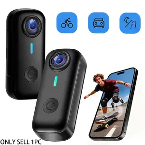 1080P Mini Body Camera, Thumb WiFi POV Camera, Hands-Free Wearable Camera Magnetic Recorder for recording, Easy to Use and Take for Lecture Traveling, Pet Walking and Outdoors Activities, USB Charging Camera