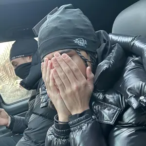 SYNA WORLD Embroidered Beanie - Black, Stretchy, Lightweight Hat with Adjustable Closure, Perfect for Streetwear, Hip-Hop, Outdoor Activities, and Sports, Hip Hop Headwear |   Embroidered Beanie |   Stretchy