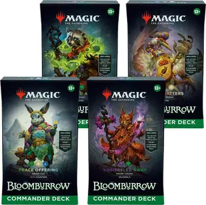 Magic: The Gathering Bloomburrow Commander Deck Display