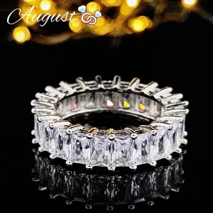 Women's cubic zirconia engagement ring, promise of love, eternal love, exquisite packaging, suitable as a gift for your wife
