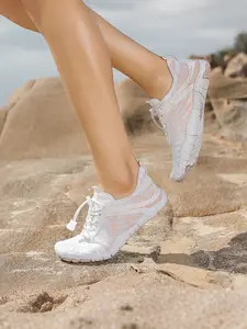 Unisex Quick-Dry Breathable Non-Slip Water Shoes, Beach Hiking and Stream Crossing, All-Season Casual Shoes, Sporty Style