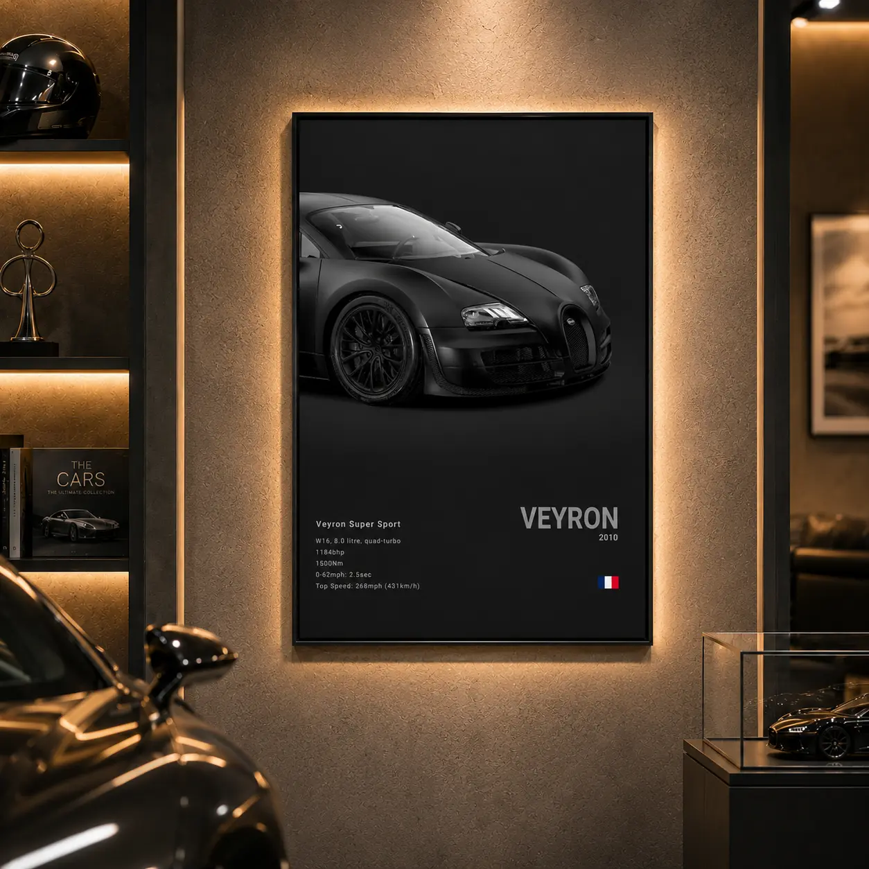 Morden Car Poster For Men Featuring G82 M4 GT3 RS Hellcat  High-Resolution Wall Art Black Wall Art Art Wall Decoration