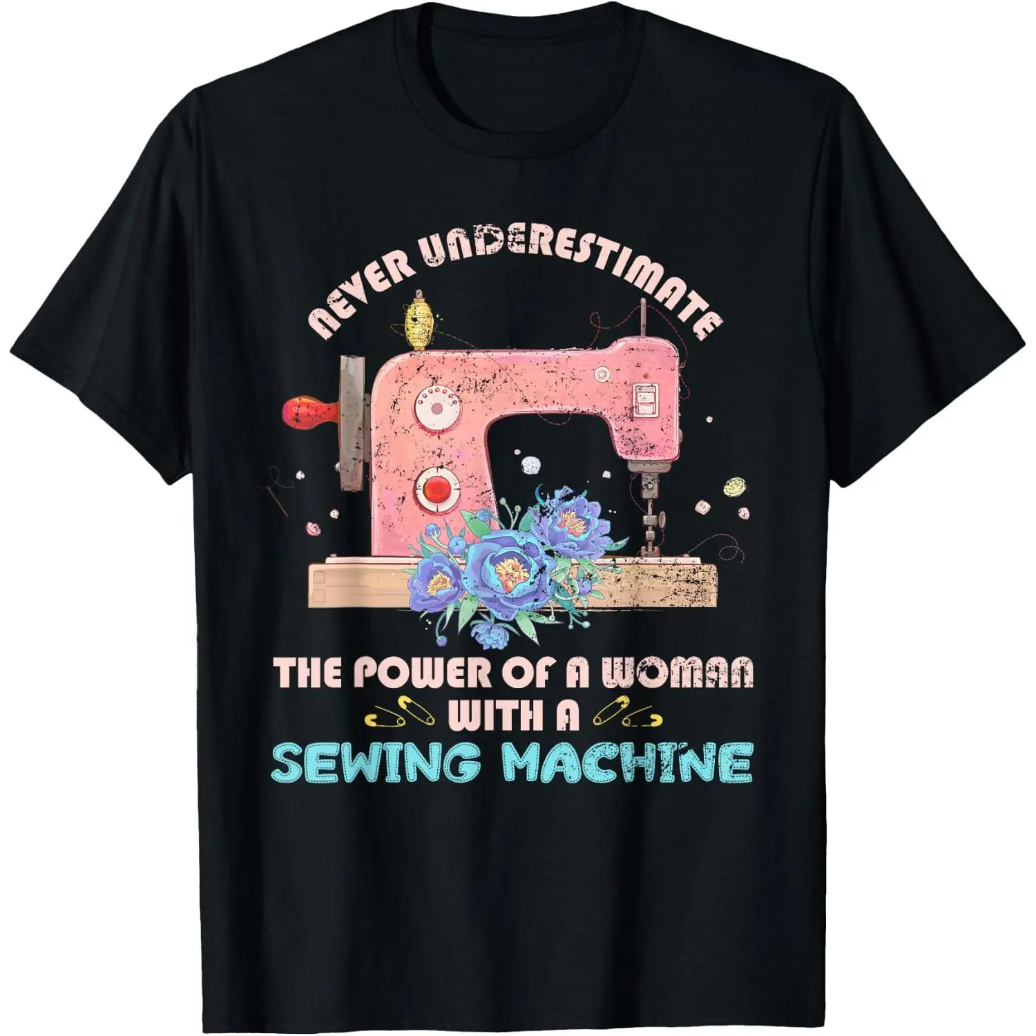 Funny Sewer Sewing Machine Seamstress Sew Women Girls Sewing T-Shirt