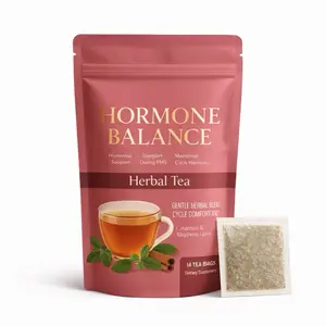 Hormone Balance - Herbal Blend for Hormonal Support Comfort During PMS & Menstrual Cycle Harmony 14 Bags