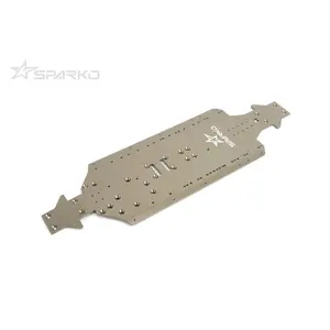 Sparko F8TE Truggy 7075 Aluminum Chassis (Hard Anodizing)