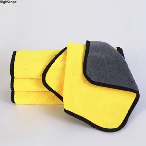 5 Pack Thickened Microfiber Towels - Strong Water Absorption, Multi Functional for Car Detailing Bathroom Kitchen