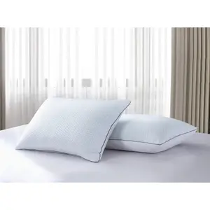 Cooling Pillows White Feather Pillows Set of 2 Pack Super Supportive Bed Pillows for All,King (Pack of 2)
