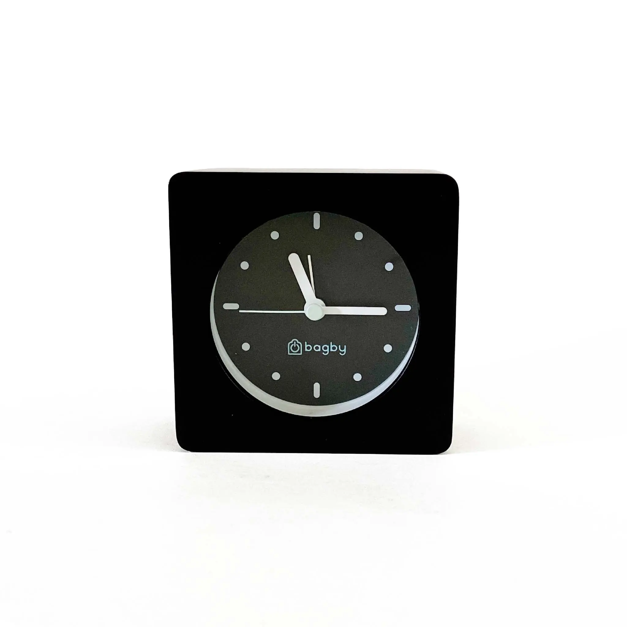 Minimalist Silent Digital-Free Alarm Clock Black Decor Wood Wooden Light