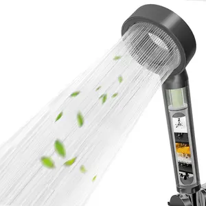 THE AroumaTeq FILTERED SHOWERHEAD with Vitamin C oil Shower Filter System- High Pressure Showerhead, Refreshing Filter X Hair and Skincare Accessory to Improve Beauty and Personal Care Routine