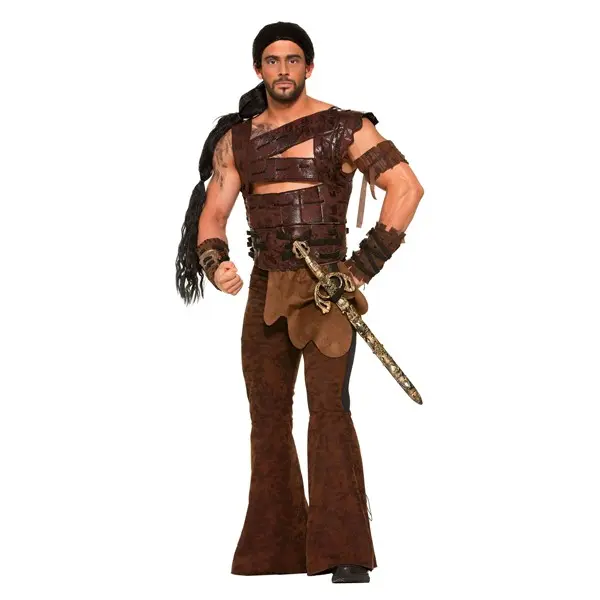 Men's Plus Size Medieval Warrior Costume