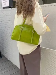 Spring Shoulder Bag, Unique Casual Underarm Bag, Korean Style, New 2026, Versatile Commuter Shoulder Bag for Women, Elegant Commuter Bag