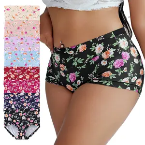 8PCS Women's High-Waisted Plus Size Tummy Control Underwear Soft Lace Hipster Panties for Daily Comfort