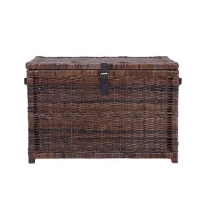 Michael 35" Wicker Storage Trunk