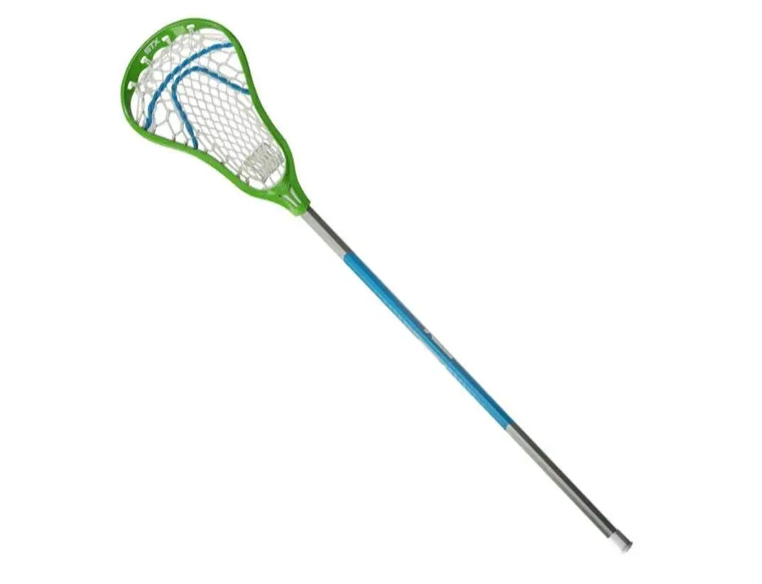 STX Exult 200 Girls Complete Badminton Stick, 6000 Alloy Handle, Wide Area Crux Mesh, Soft Scoop Design for Young Players' Growth, Growth Of Young Players, Ultra-Lightweight Design, Growth Focused