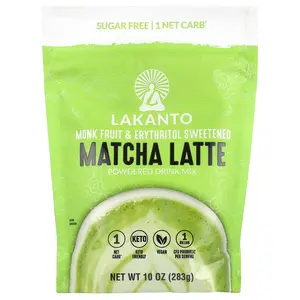 Lakanto Matcha Latte, Powdered Drink Mix, 10 oz (283 g)