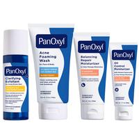 Facial cleanser+Exfoliating water+PM+AM