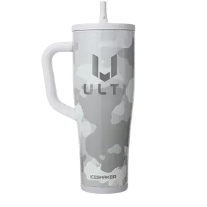 ULTI x IceShaker Legend Series 40oz Stainless Steel Shaker – White Camo