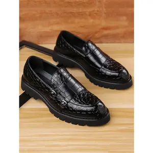 Men's Leather Casual Shoes, Fashionable & Versatile, Soft Sole