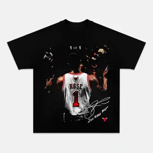 VINTAGE TEE | DERRICK ROSE 1 OF 1 Classic 90s Graphic Tee - Unisex - Vintage