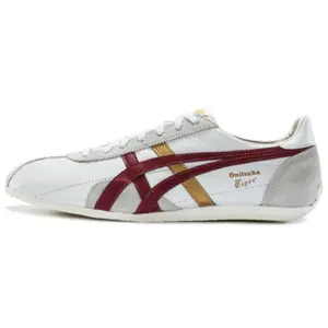 Onitsuka Tiger Runspark Retro Comfort Synthetic Leather Low-Top Running Shoes for Men and Women Trending Shoes, House White Official Shoes to Get / Maison Mihara Verifiable, with credentials and supporting global authentication