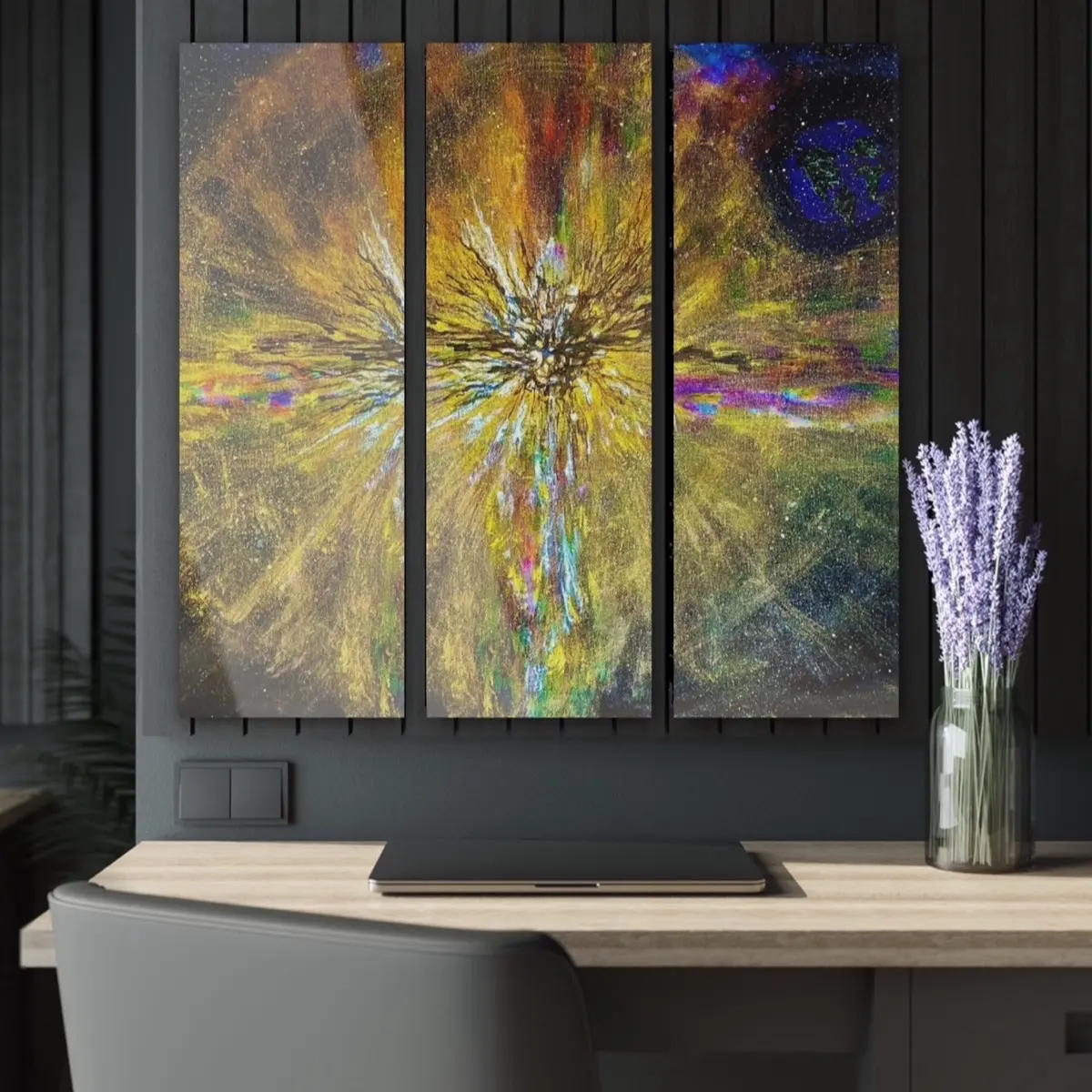 SUPERNOVA Acrylic Prints (Triptych)