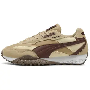 PUMA Blktop Rider Low-Top Casual Shoes for Men and Women in Brown Trending Shoes, House White Official Shoes to Get / Maison Mihara