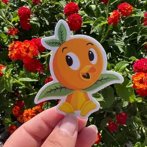 Orange Bird Sticker Orange Bird Sticker