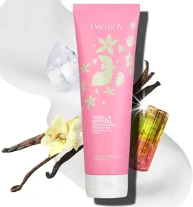 Pacifica Vanilla Crystal Body Butter Lotion – Super Hydrating Moisturizer for Dry Skin, Rich Shea Butter & Vitamin E Formula, Vegan, Cruelty-Free, Clean Beauty, Vanilla Scent, 6 oz