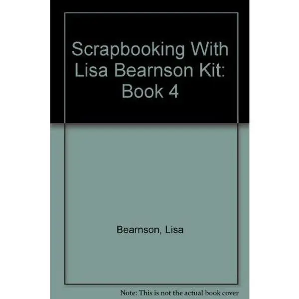 Used Lisa Bearnson Scrapbooking Kit - Book 4, Scrapbook Ideas Resource, Mini Album & Memory Book (Hardcover)