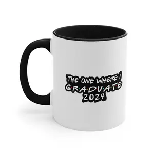 Cheers to Success: Celebrate Graduation Day with Our Vibrant Two-Tone Mug for Recent Graduates! Mug for graduates, mug for graduation day