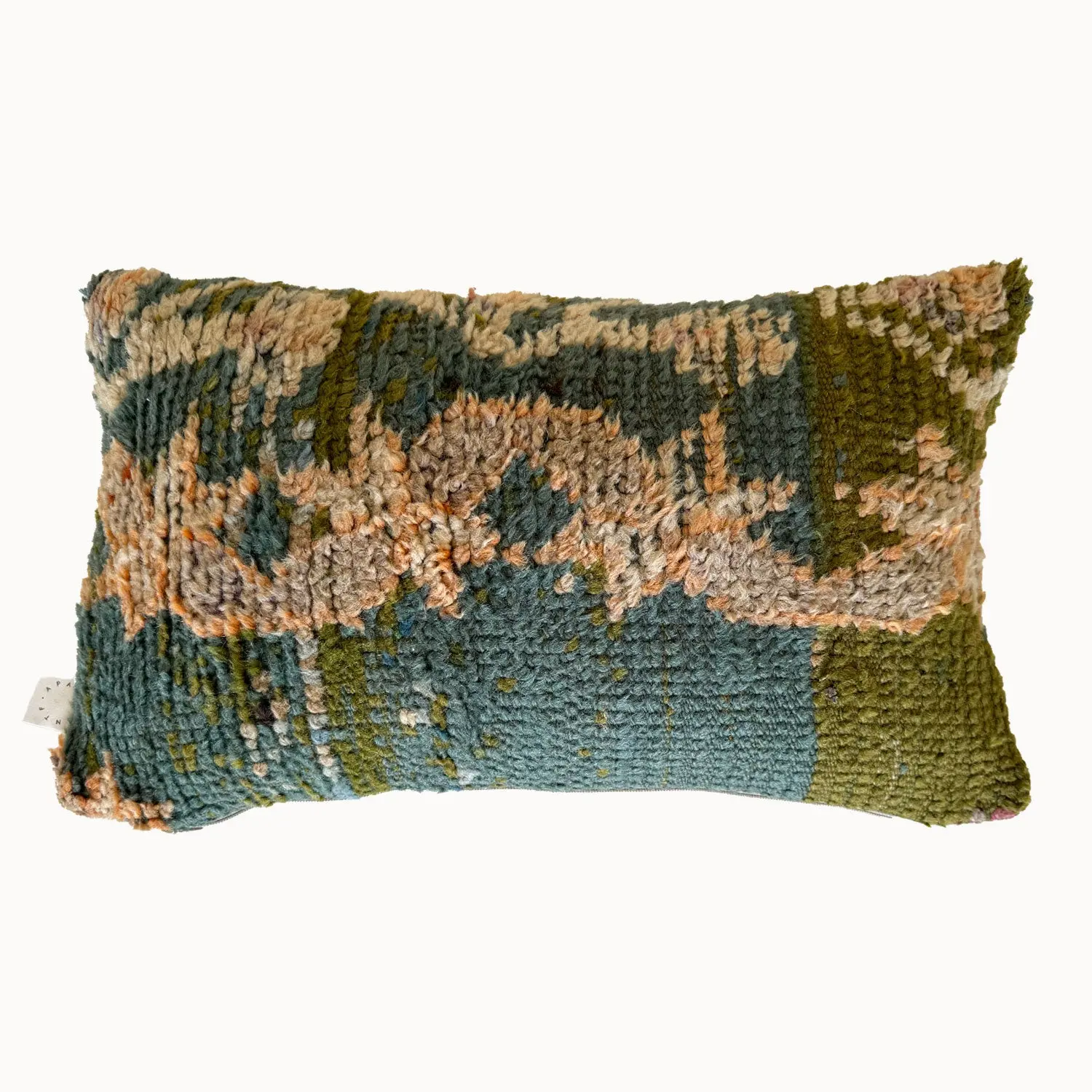 Eliza Vintage Green Taznakht Pillow