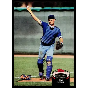 Tim Spehr 1992 Stadium Club #96b Kansas City Royals