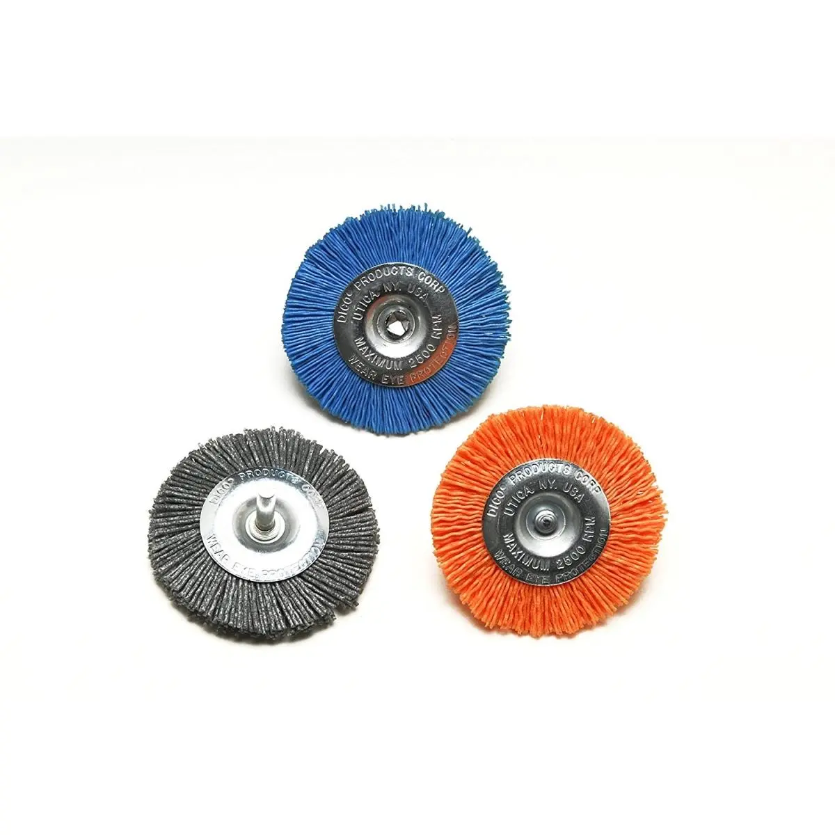 212 MAIN 3 in. Coarse Grade Nyalox Wheel Brush, Rust-Proof Nylon Hardware Hand Tool with Infused Abrasive Grit for Equipment Maintenance, Shape Retention, Hand Tools, Household Use