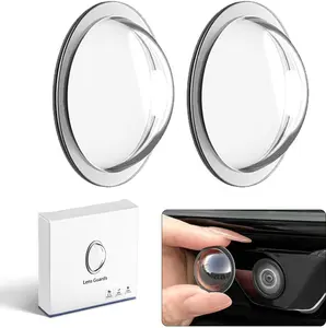 Car Camera Lens Protector - 360° All-Round Protection, Anti-Scratch & Waterproof, Compatible with Most Vehicle Cameras (2PCS)