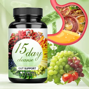 15 Day Cleanse - Gut & Colon Support - Advanced Gut Cleanse Detox, Colon Cleanse, Digestion, Constipation for Women and Men