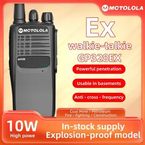 GP-328 EX explosion-proof walkie talkie, with a battery standby time of about 15 days, dustproof and rainproof, suitable for industrial two-way radio walkie talkies in chemical plants, refineries, and natural gas plants