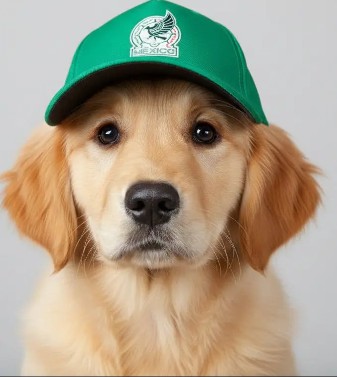 Mexican Soccer Hat for Dogs