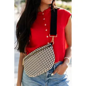 Boardwalk Checkered Crossbody Bag