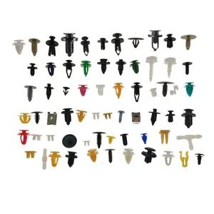 Assorted Automotive Clips for Bumpers and Engine Covers