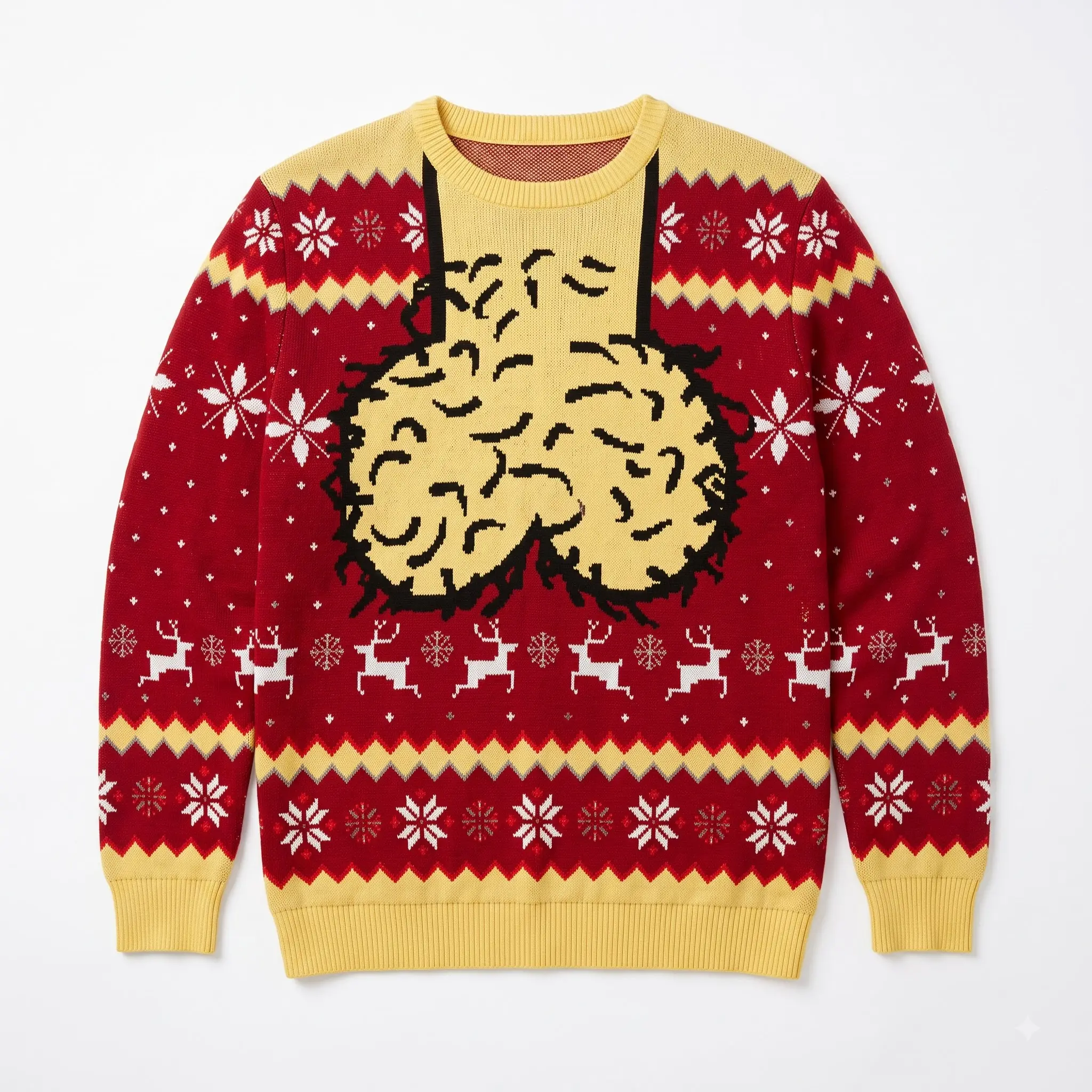 Hilarious Naughty Ugly Christmas Sweater Jingle Balls Joke Party Gag Gift Pullover Sweatshirt