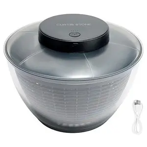Curtis Stone 5-Quart Rechargeable Salad Spinner