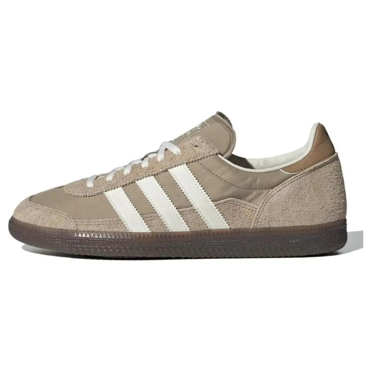 adidas Wensley SPZL 'Cardboard Gum' Retro Sneaker - Men's/Women's Nylon-Suede Casual Sports Footwear with Iconic Stripes, Retro Look, Everyday Comfort, Men's Footwear