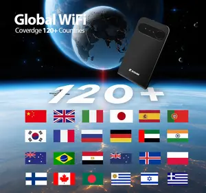 Global Mobile WiFi Hotspot with Affordable Data Plans – Cheaper Than International Roaming & Carriers, No SIM, No Contract, Works in 160+ Countries, Connect Up to 10 Devices