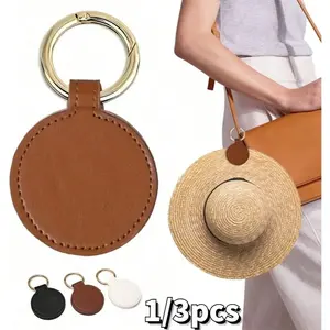 Travel Hat Clip, Hiking Backpack Strap Elastic Buckle, Beach Hat Brim Decoration, Decorative Charm, Storage Hook, 1/2pcs, Convenient Travel Accessory