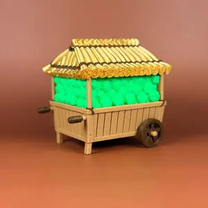 MTG Avatar Cabbage Cart Deck Box for 100+ Double Sleeved Commander Cards