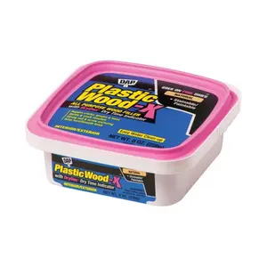 DAP 00541 8 oz Plastic Wood- X Wood Filler, Natural